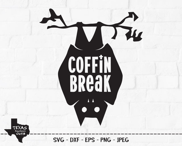 Coffin Break | Halloween SVG SVG Texas Southern Cuts 