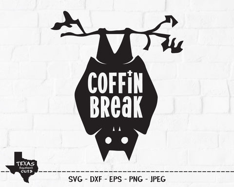 Coffin Break | Halloween SVG SVG Texas Southern Cuts 