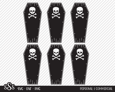 Coffin Bundle | Halloween SVG SVG Texas Southern Cuts 
