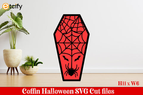 Coffin Halloween SVG Files Coffin Bundle SVG etcify 