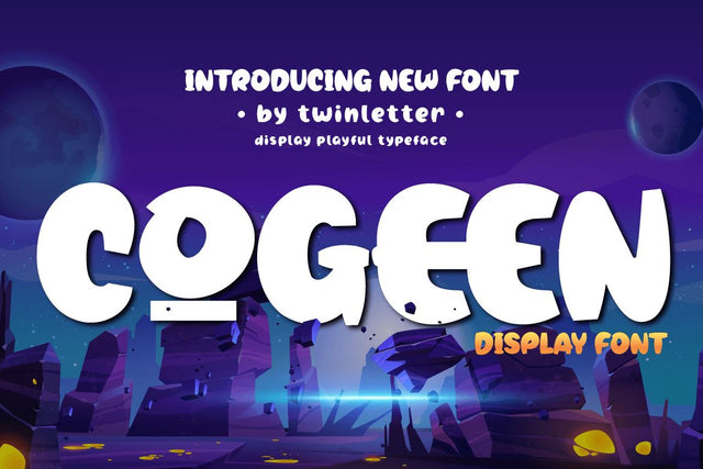 Cogeen Font twinletter 