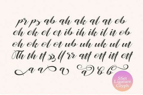 Colamine Font gatype 