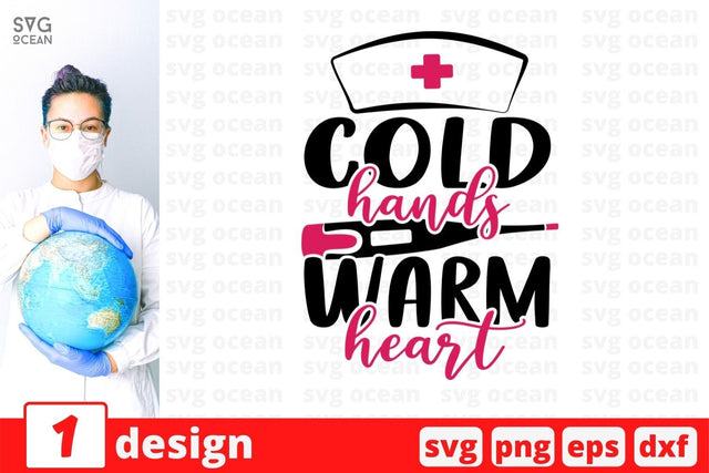 Cold hands warm heart SVG Cut File SVG SvgOcean 