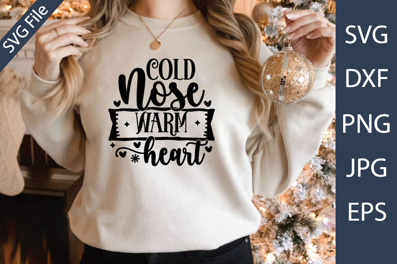 Cold nose warm heart SVG md faruk hossain 
