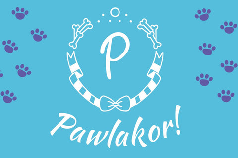 Collar Pet Monogram Font Attype studio 