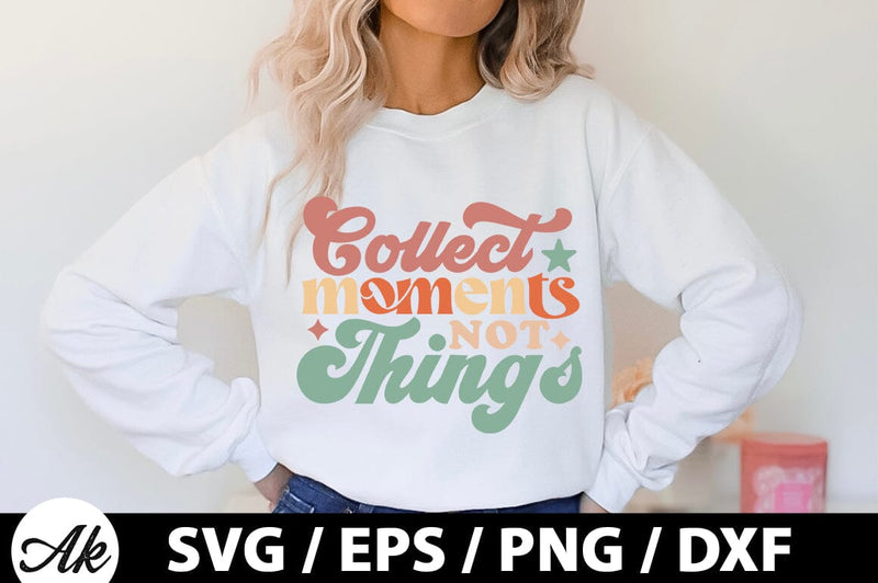 Collect moments not things Retro SVG SVG akazaddesign 