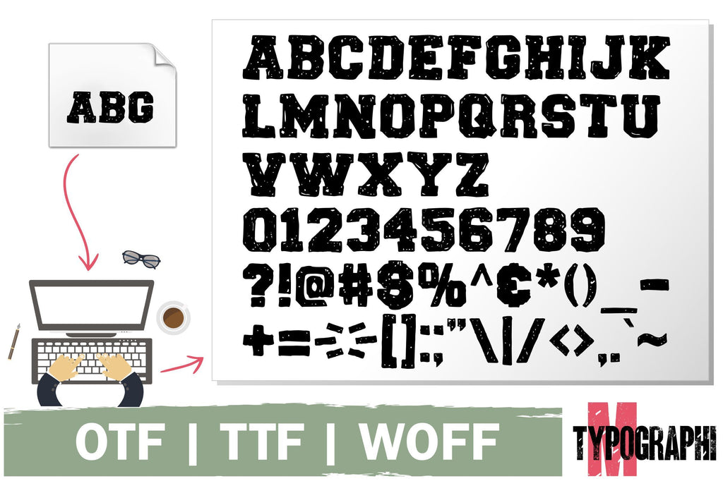 College Draft Font | Handwritten font - So Fontsy