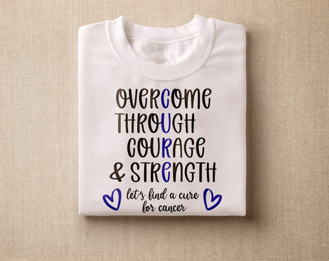 Colon Cancer Awareness SVG Bundle, 25 Bundle, Colon Cancer Ribbon SVG, Blue Cancer Ribbon SVG SVG HappyDesignStudio 