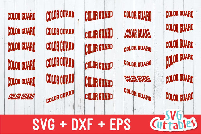 Color Guard Layouts SVG Svg Cuttables 