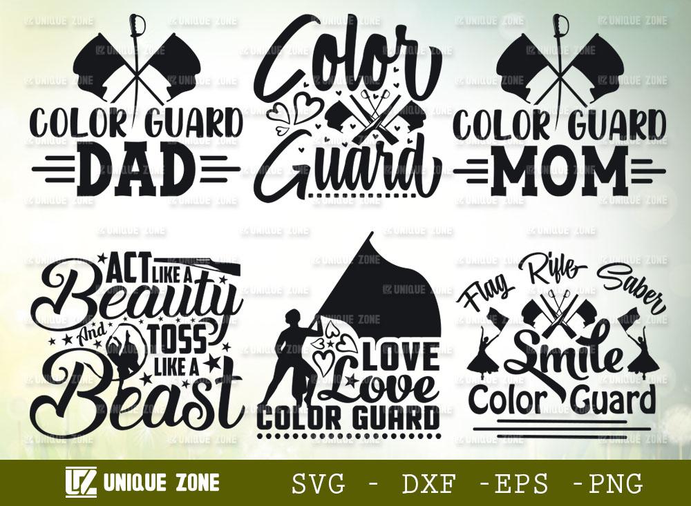 Color Guard Quotes Bundle | Color Guard Mom Svg | Color Guard Svg ...