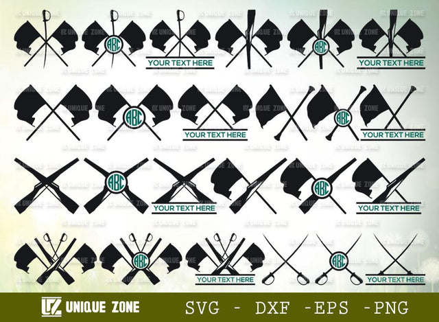 Color Guard SVG Bundle | Color Guard Flags Svg | Color Guard Rifle Svg | Marching Band Svg SVG Unique Zone 