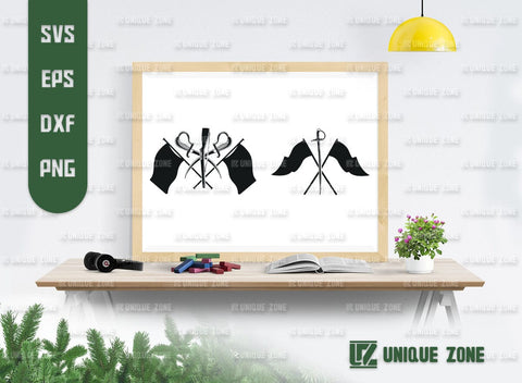 Color Guard SVG Bundle, Marching Band Svg, Color Guard Mom Svg, Rifle Sabre, Color Guard Flag SVG Unique Zone 