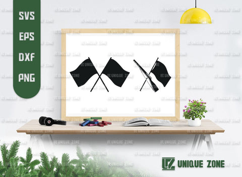 Color Guard SVG Bundle, Marching Band Svg, Color Guard Mom Svg, Rifle Sabre, Color Guard Flag SVG Unique Zone 
