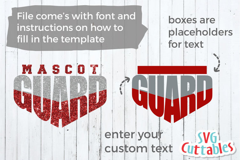Color Guard svg - Color Guard Template 001 - svg - dxf - eps - png - C ...