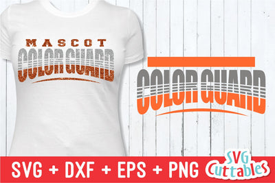 Color Guard SVG | Color Guard Template 001 SVG Svg Cuttables 