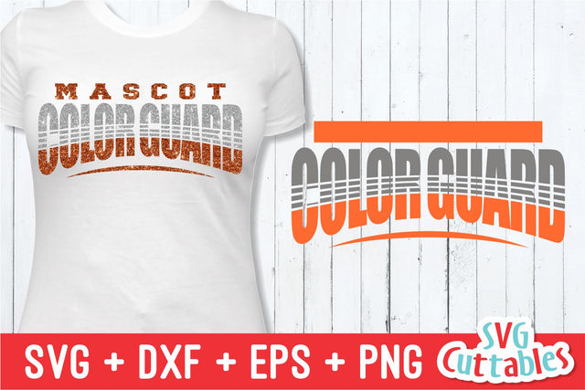 Color Guard SVG | Color Guard Template 001 SVG Svg Cuttables 