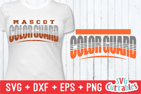 Color Guard SVG | Color Guard Template 001 SVG Svg Cuttables 