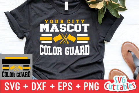 Color Guard SVG | Color Guard Template 007 SVG Svg Cuttables 