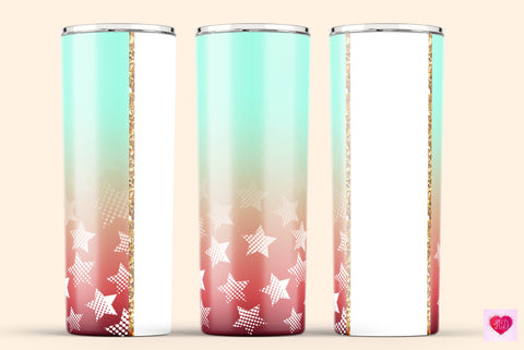 Color Ombre Skinny Tumbler Wrap. Tumbler Ombre Sublimation Sublimation Kseniia designer 