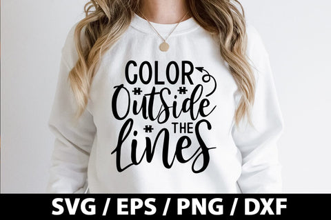 Color outside the lines SVG SVG akazaddesign 
