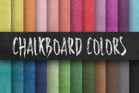 Colorful Chalkboard Paper Textures Digital Paper Sublimation Old Market 