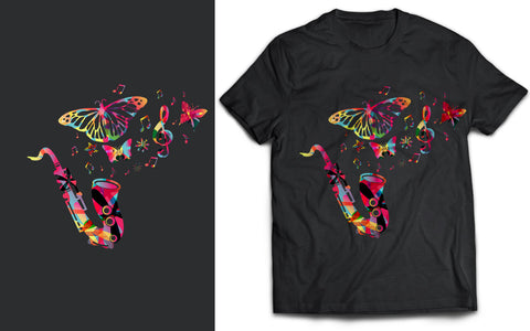Colorful Musical Brand SVG T-Shirt Design SVG naemmiah021 