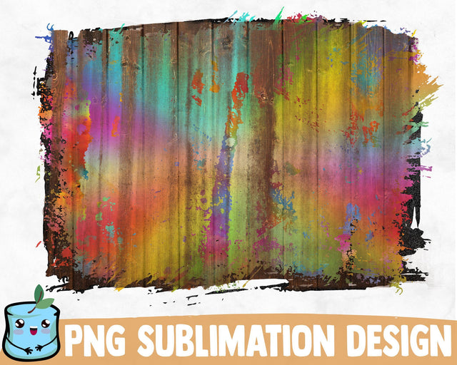 Colorful Wooden Sublimation Background SVG MintyMarshmallows 