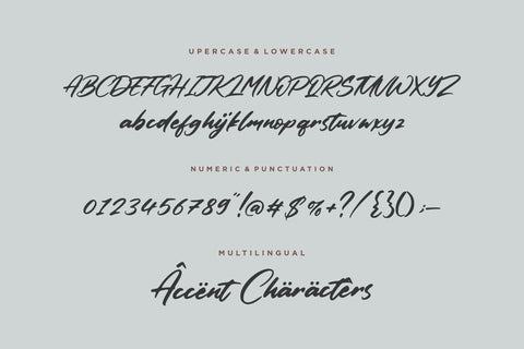 Columbian Modern Handwritten Font Font Balpirick 