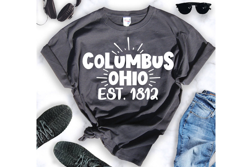 Columbus Ohio EST. 1812 svg - So Fontsy