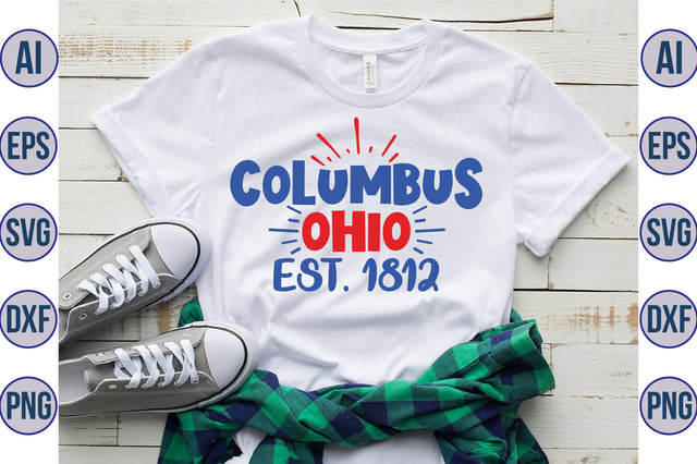 Columbus Ohio EST. 1812 svg SVG orpitasn 