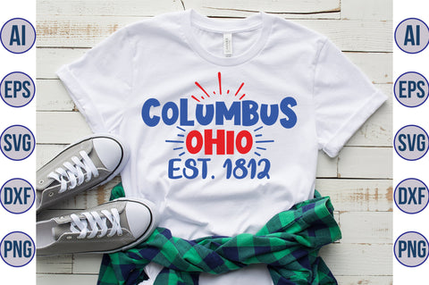 Columbus Ohio EST. 1812 svg SVG orpitasn 
