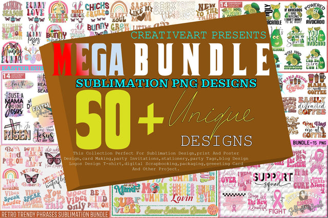 Combo Sublimation Bundle Sublimation Creativeart88 