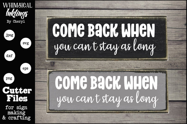 Come Back SVG SVG Whimsical Inklings 