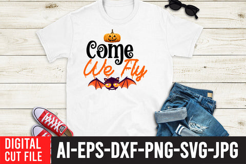 Come We Fly SVG Cut File SVG BlackCatsMedia 