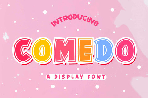 Comedo Font LetterdayStudio 