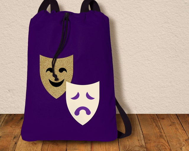 Comedy Drama Actor Masks SVG Designed by Geeks 