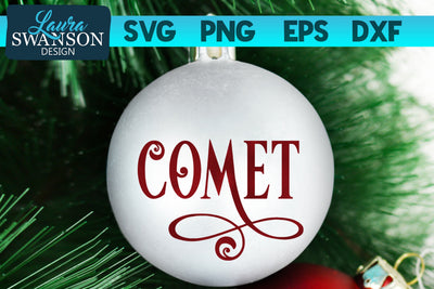 Comet SVG Cut File SVG Laura Swanson Design 