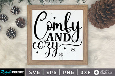 Comfy & cozy SVG SVG Regulrcrative 