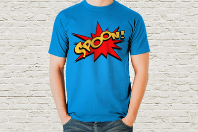 Comic Book Burst Spoon SVG Designed by Geeks 