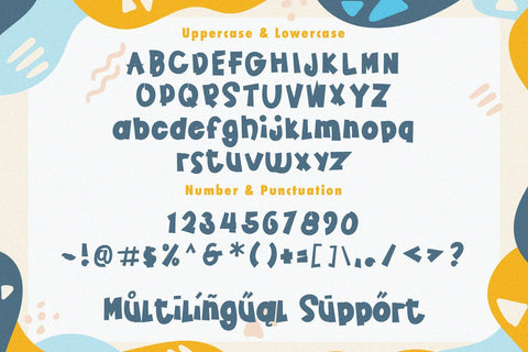 Comic Dylans - Playful Display Font Font StringLabs 