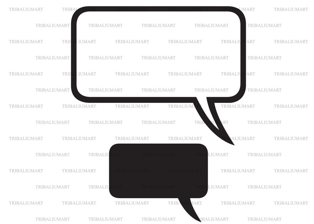 Comic speech bubble SVG TribaliumArtSF 