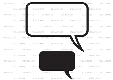 Comic speech bubble SVG TribaliumArtSF 