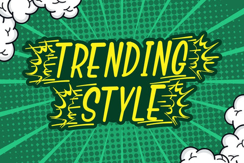 Comic Speeds Font Kotak Kuning Studio 