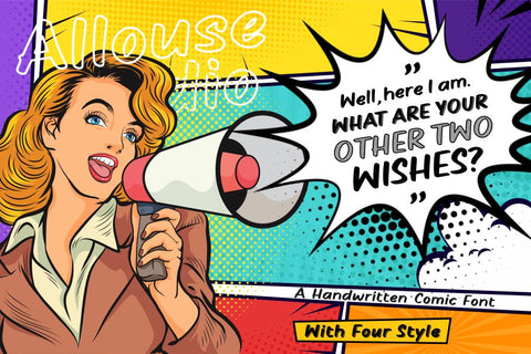 Comickes Font Allouse.Studio 