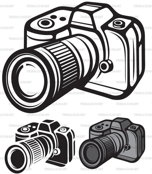 Compact digital camera SVG TribaliumArtSF 