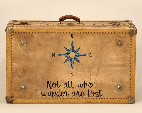 Compass Rose Not all Who Wander are Lost SVG Designed by Geeks 