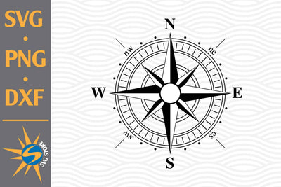 Compass SVG, PNG, DXF Digital Files Include SVG SVGStoreShop 