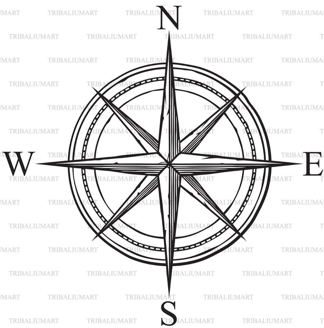 Compass SVG TribaliumArtSF 