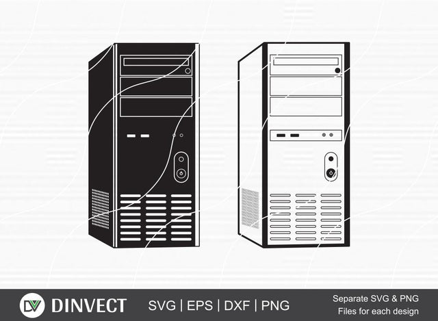 Computer box SVG, Computer Catching, Computer Catching Clipart, Cut File, Silhouette Studio, Cutting Machine, Cameo, Vinyl Designs, Iron On Decals, Digital File, Instant Download, Clipart, SVG, eps, Cutting Machine, Cameo SVG Dinvect 