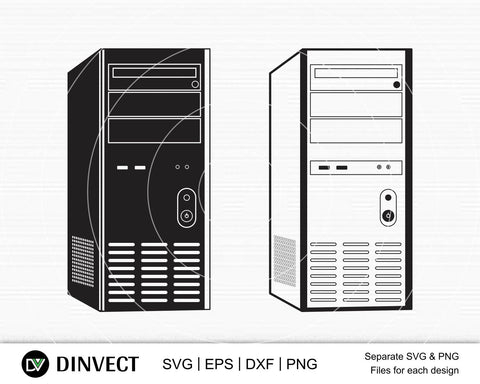 Computer SVG, Computer bundle, Computer instrument svg, Monitor SVG, Game controller svg, Keyboard svg, CPU svg, cricut design space, vinyl cut files SVG Dinvect 